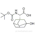 Boc-3-hydroksy-1-adamantyl-D-glicyna CAS 361442-00-4